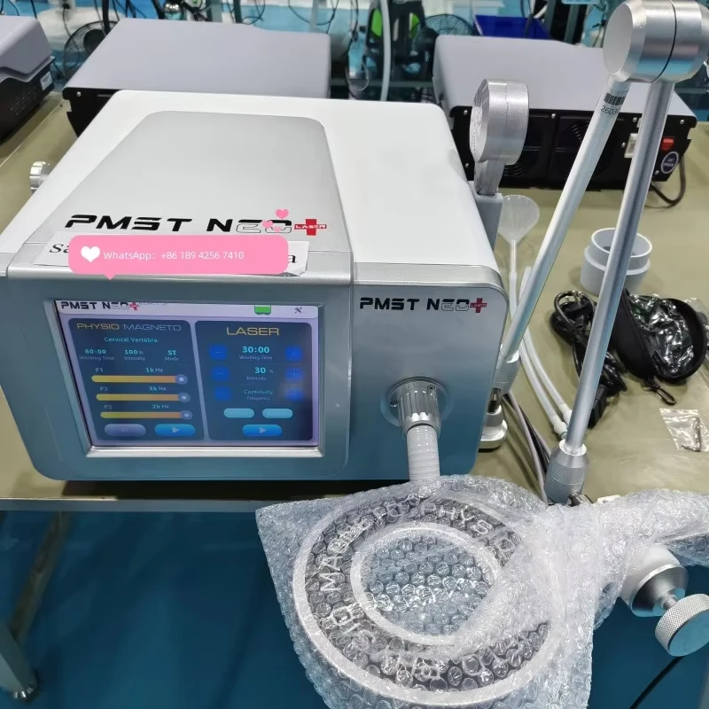 Professional PMST NEO Pulsed Electromagnetic Field Therapy Machine with Lase for Effective Pain Relief & Arthritis Treatment