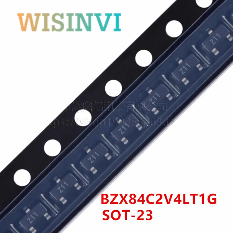 50PCS BZX84C2V4LT1G Z11 BZX84C2V7LT1G Z12 BZX84C3V0LT1G Z13 BZX84C3V3LT1G Z14 BZX84C3V6LT1G Z15 Zener Voltage Regulators SOT−23