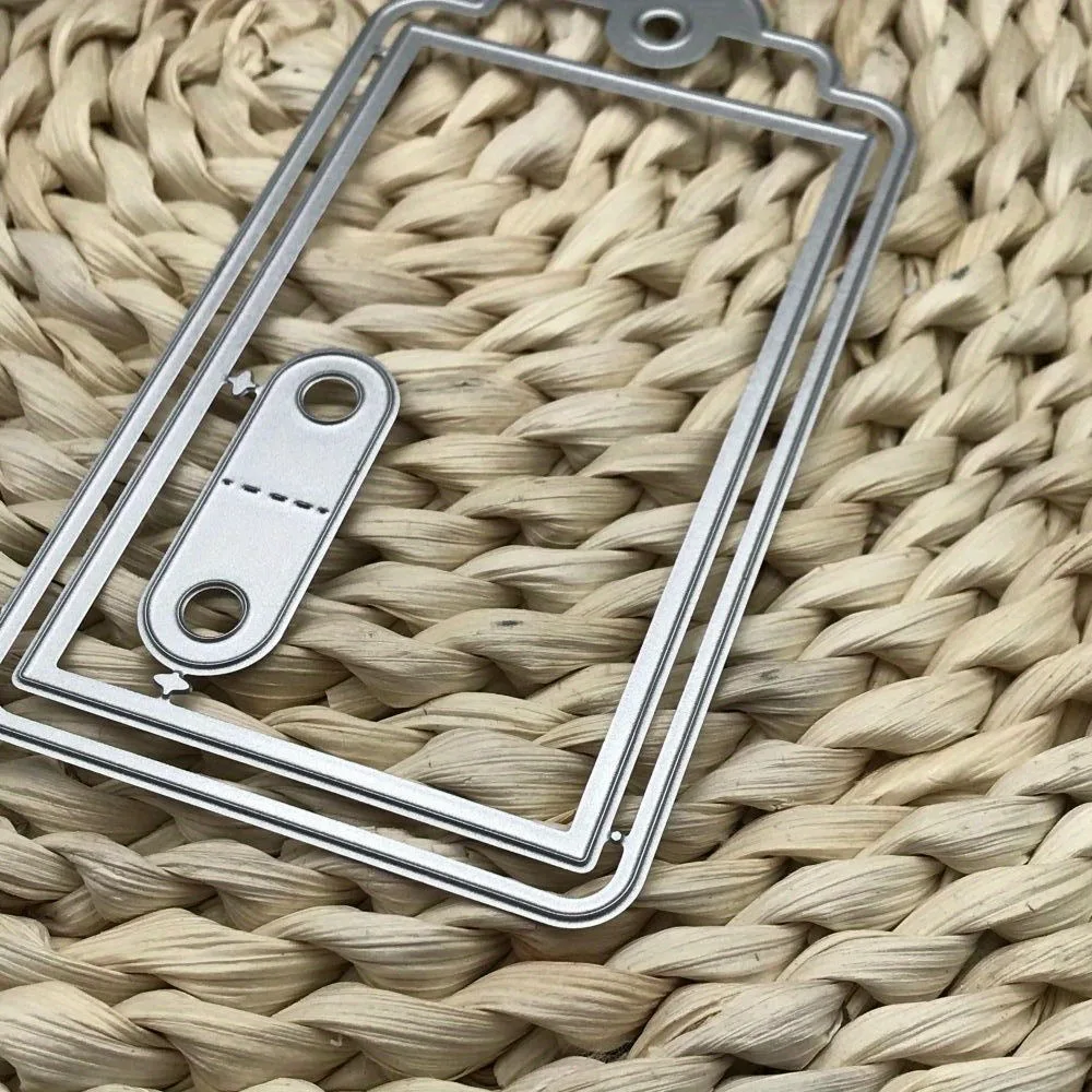 1 قطعة قوالب تقطيع معدنية حرفية مقطوعة على شكل علامات قالب تزيين قصاصات ورقية استنسل لكمة يدوية