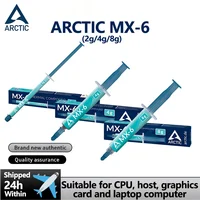 ARCTIC MX-6 (2g/4g/8g) Pasta térmica de alto rendimiento para CPU, tarjetas gráficas, portátiles, conducción térmica muy alta
