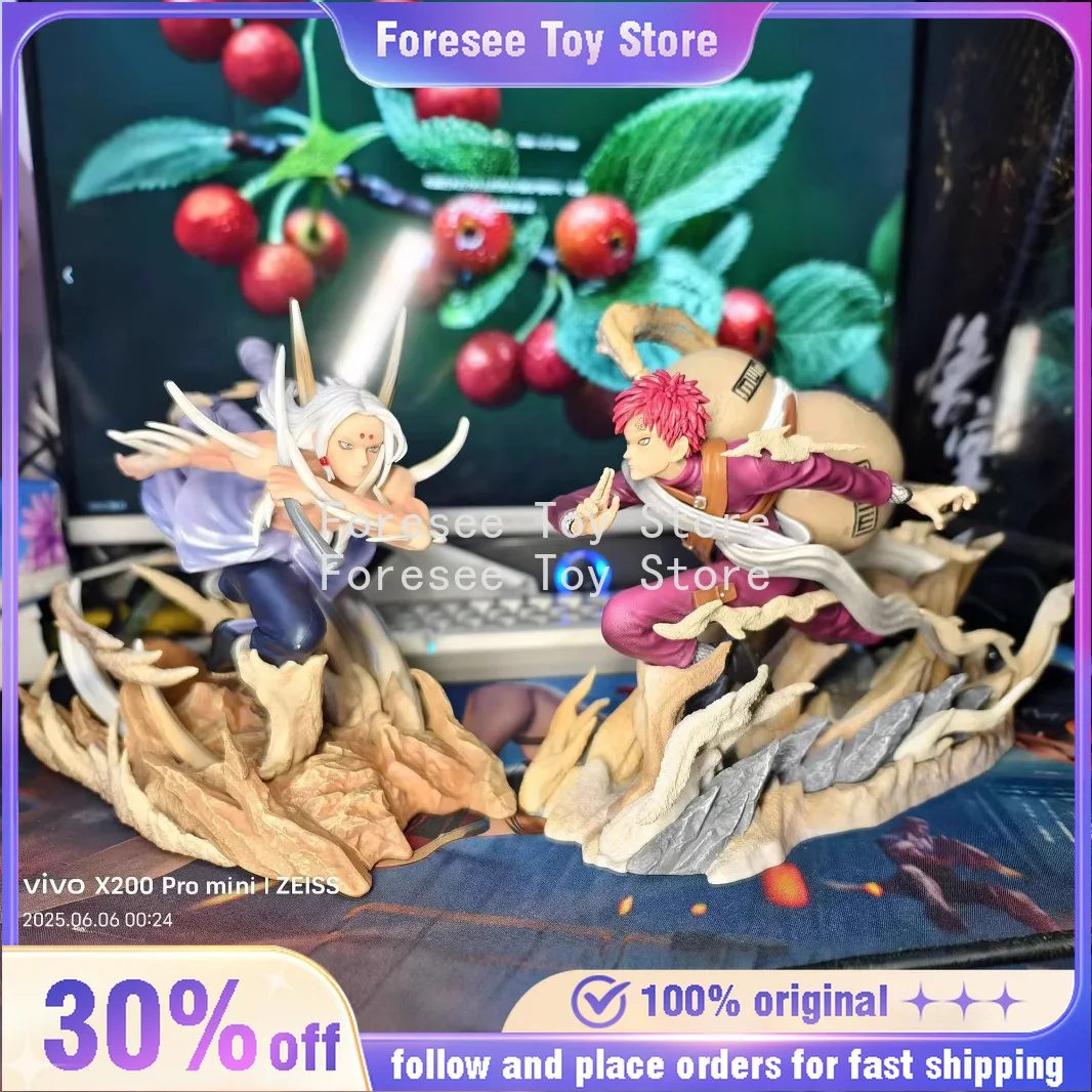 

19 см Фигурка Кимимаро Гаара Наруто Боевая Версия Аниме Фигурки Коллекция ПВХ Настольный Орнамент Украшение Лучший Подарок для Детей