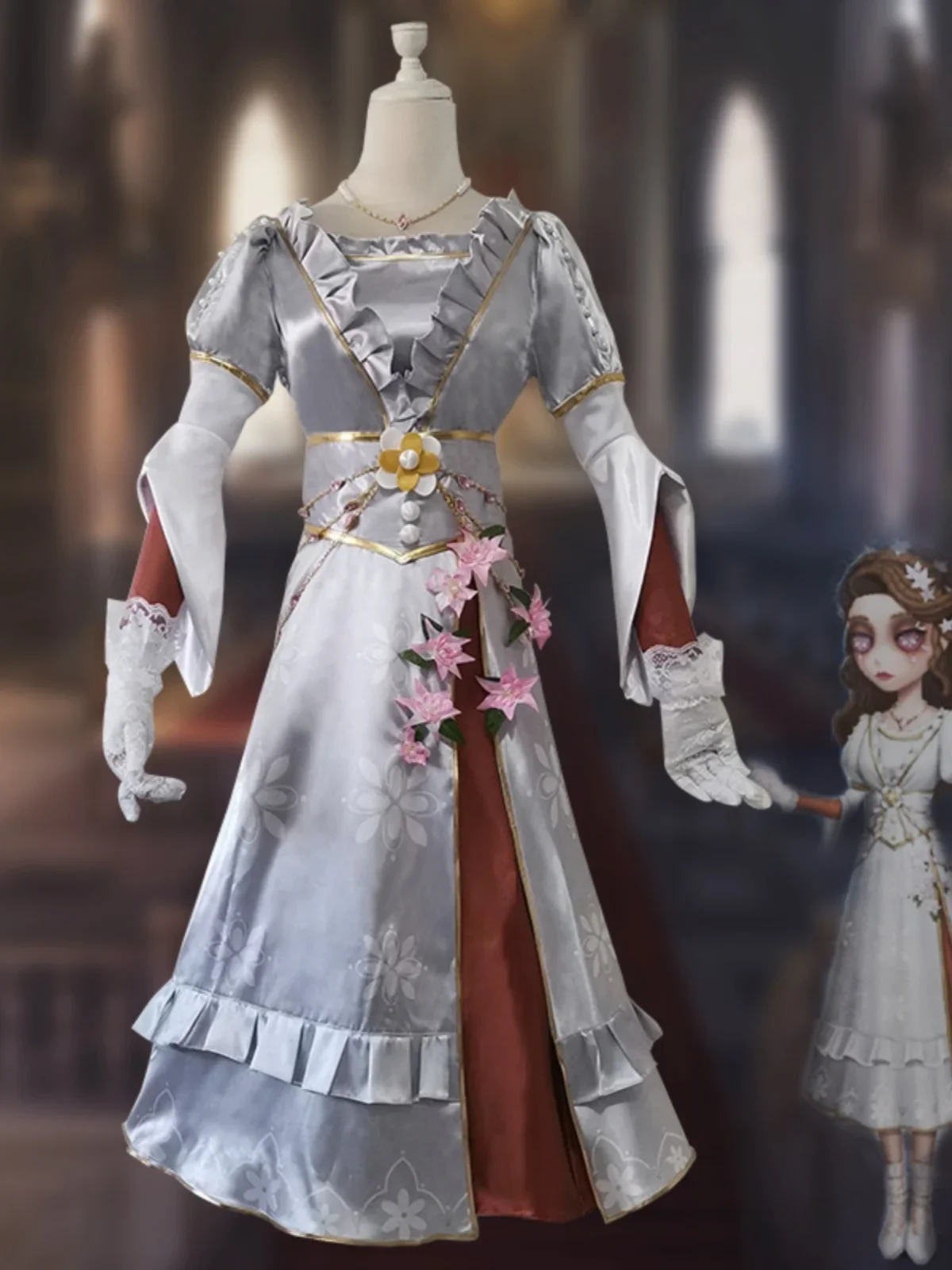 

Anime Game Identity V Ada Mesmer Cos Psychologist Cosplay Women's Performance Costume Cos Juliet