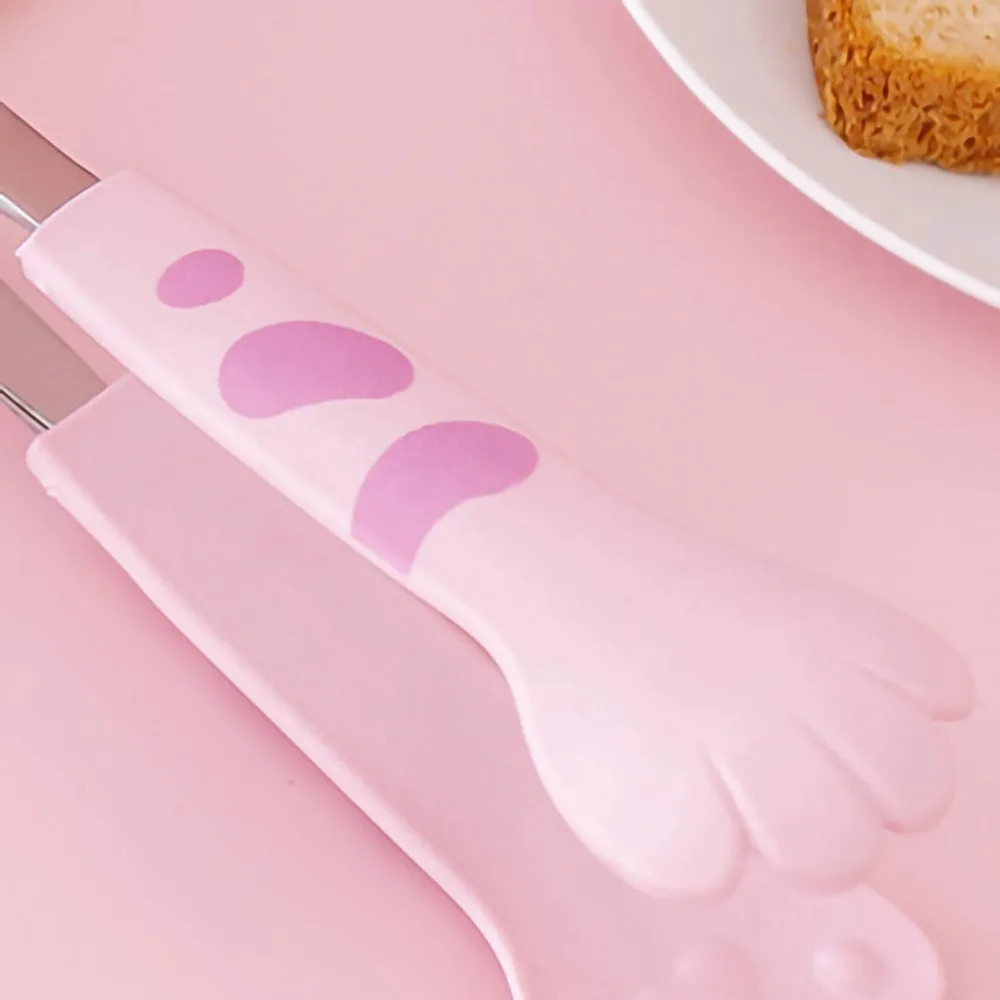 

Kitchen Accessories Cat Paw Food Clips Cute Stainless Steel Serving Tong Compact Pink/Yellow/White Bread Tong Grilling Sweets