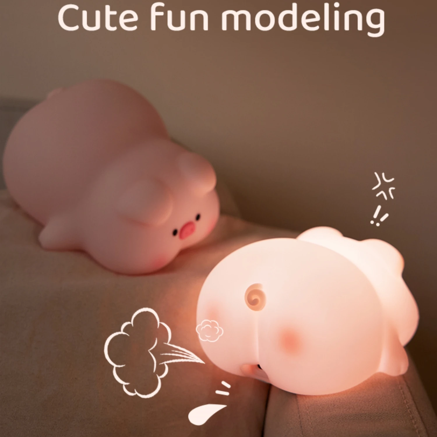 Силиконовый ночник