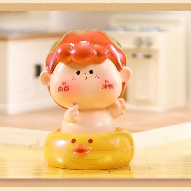 

Hanbei Cute Cartoon Resin Ornament Blind Box Creative Design Desktop Doll Home Decoration Multi Style Collectible Toy