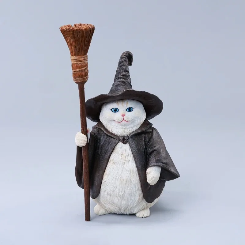 JXK 1/6 스케일 귀여운 작은 고양이 시뮬레이션 애완동물 장난감 후드가 있는 동물 모델 12인치 액션 피규어 선물 수집용