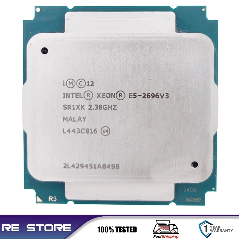 مراجعة شاملة لمعالج Intel Xeon E5-2696 v3 2.3GHz: الأداء العالي لبيئات العمل المتقدمة