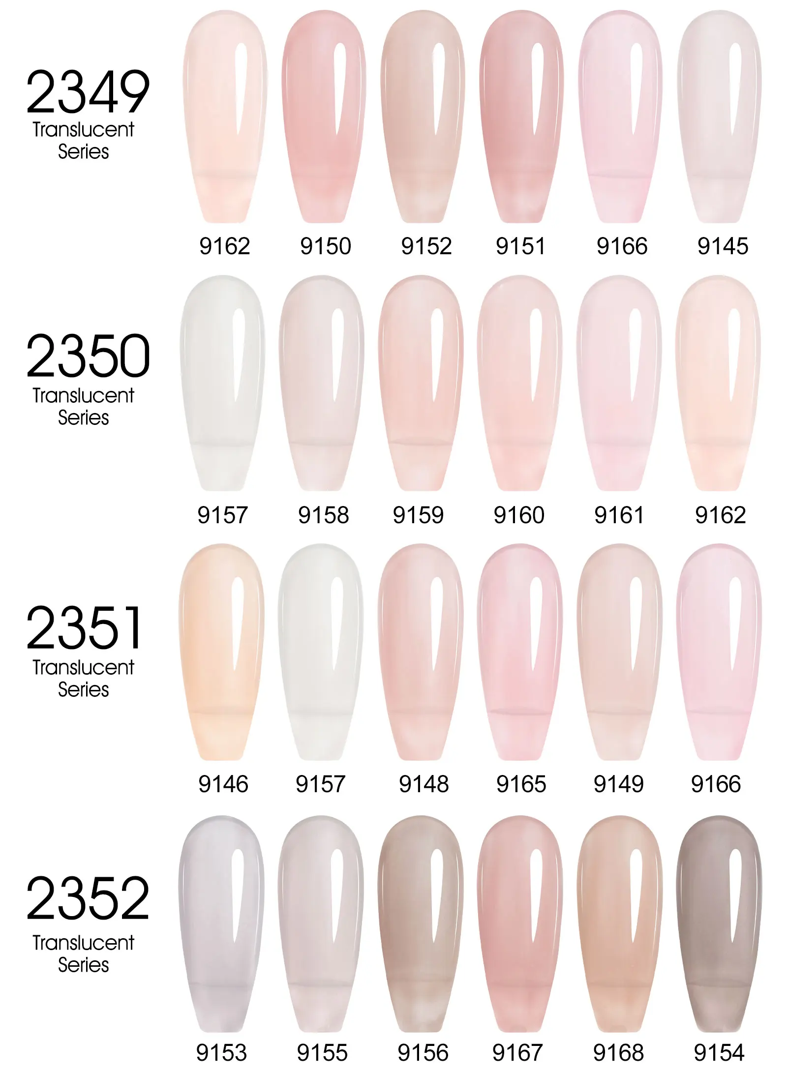 Verbessertes HEMA FREE CANNI Nagelgel-Nagellack-Set, hellviolette Kollektion, geleerosa, natürliches französisches Nageldesign, Soak Off UV-LED-Nägel – Detail 20