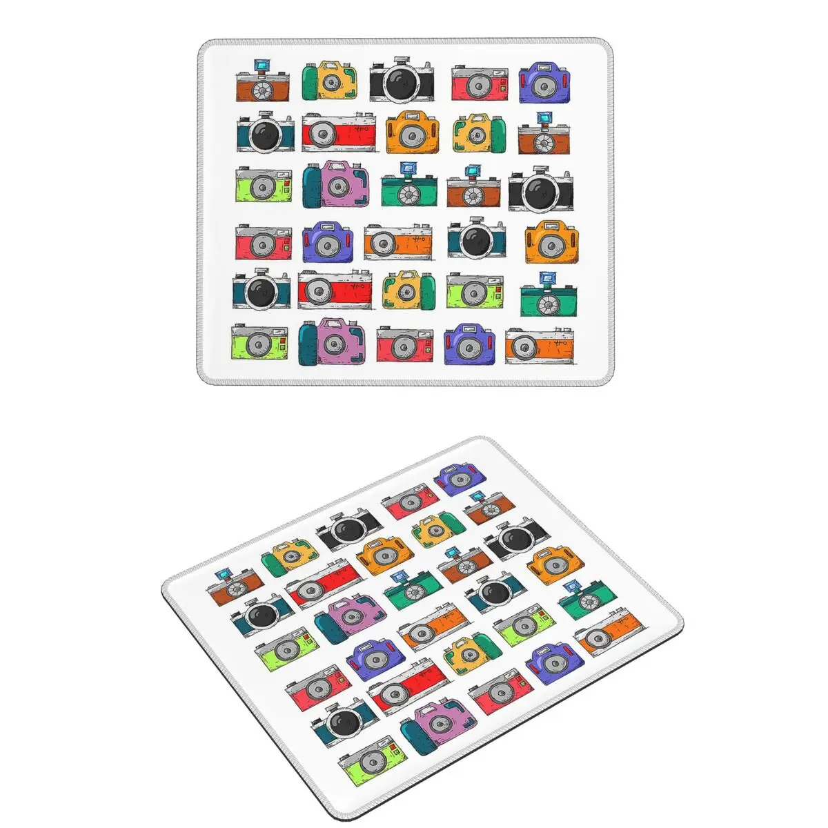 

Ретро коврик для мыши с камерой, компьютерная клавиатура, коврик для мыши, геймерский коврик для ноутбука, настольный коврик, офисные аксессуары, настольные коврики