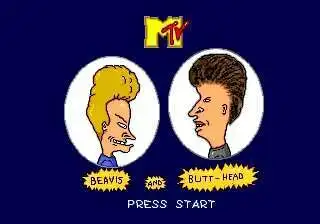 Beavis and Butthead Region Free 16Bit MD بطاقة الألعاب لمحرك Sega Mega لـ Genesis