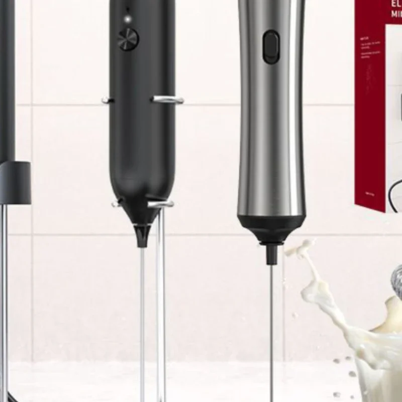 

New Whisk Handheld Electric Milk Whisk Milk Coffee Stirring Whisk Mini Milk Frother Machine