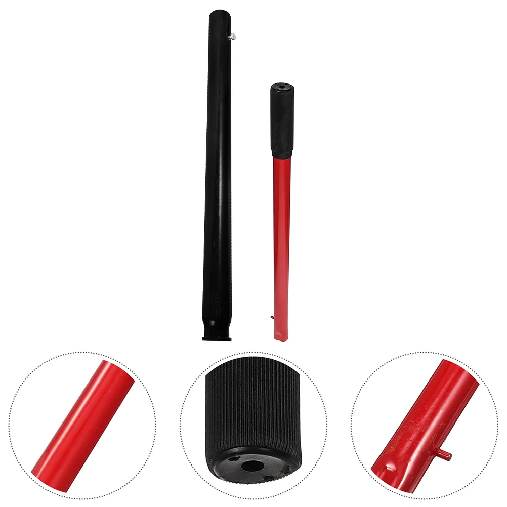 

2pcs Replacement Car Pole Lever Handle Hydraulic Floor Durable Handle Replacement For 2 Ton Automotive Jack Sturdy