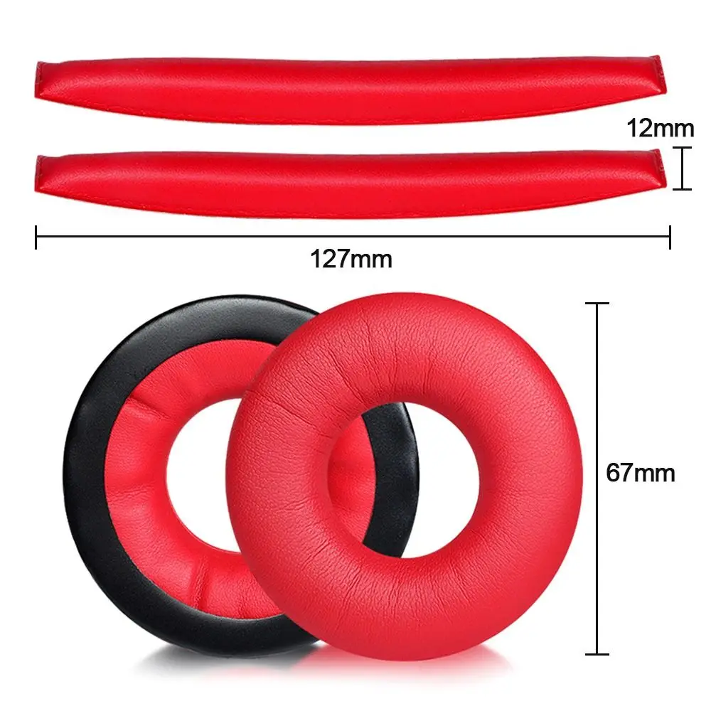 Replacement Ear Pads Foam Earpads For Sennheiser HD25 HD25-1 HD25-II HD25SP 25SP-II Headphones Repair Parts Head Beam Cushion