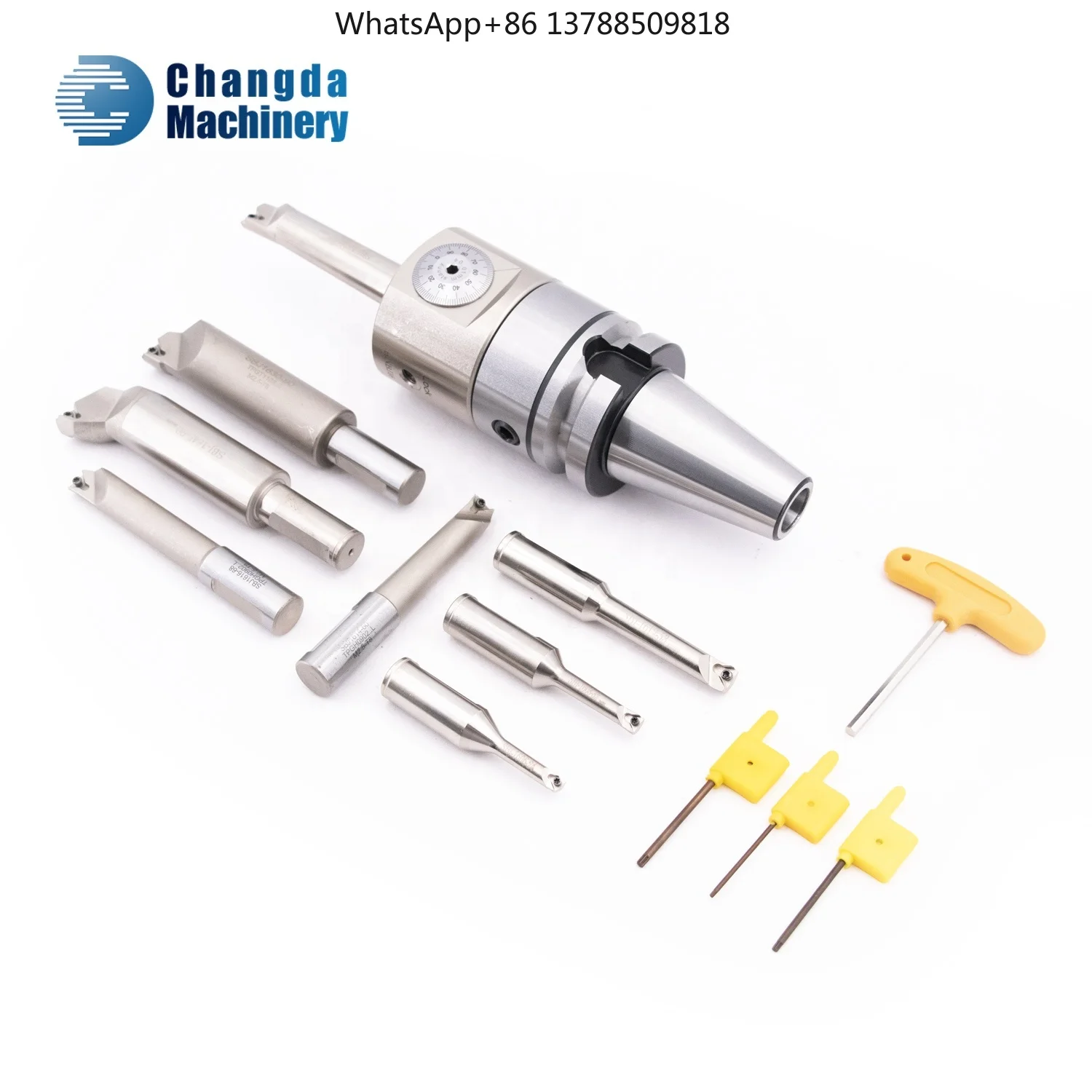 New Condition Machine Tools Accessories with 8PCS Cutters and Pump Engine  NBJ16 CNC Tool Holder Fine Adjustable Boring Head