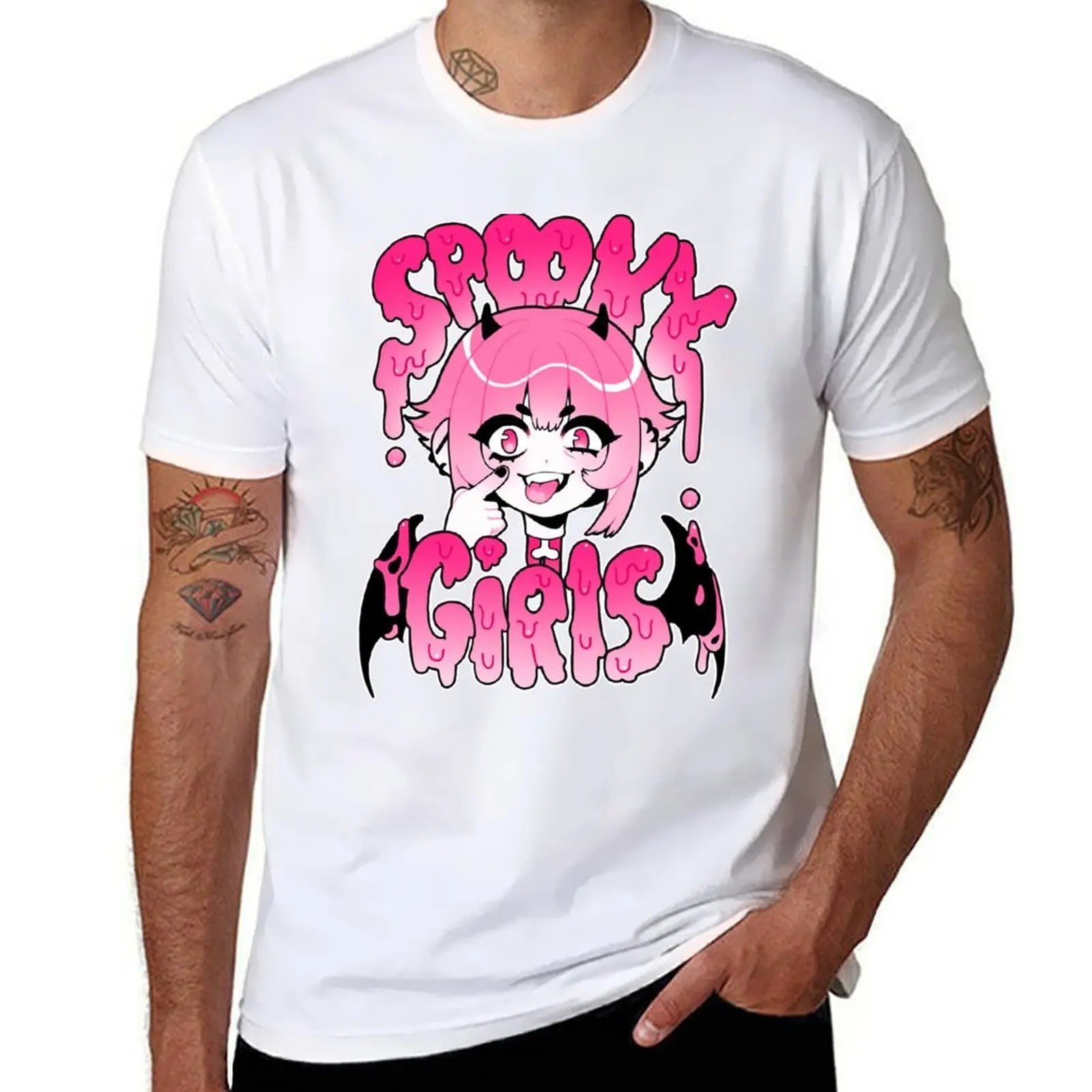 

SPOOKY GIRLS T-Shirt man t shirts for men man t shirt designer T-Shirt