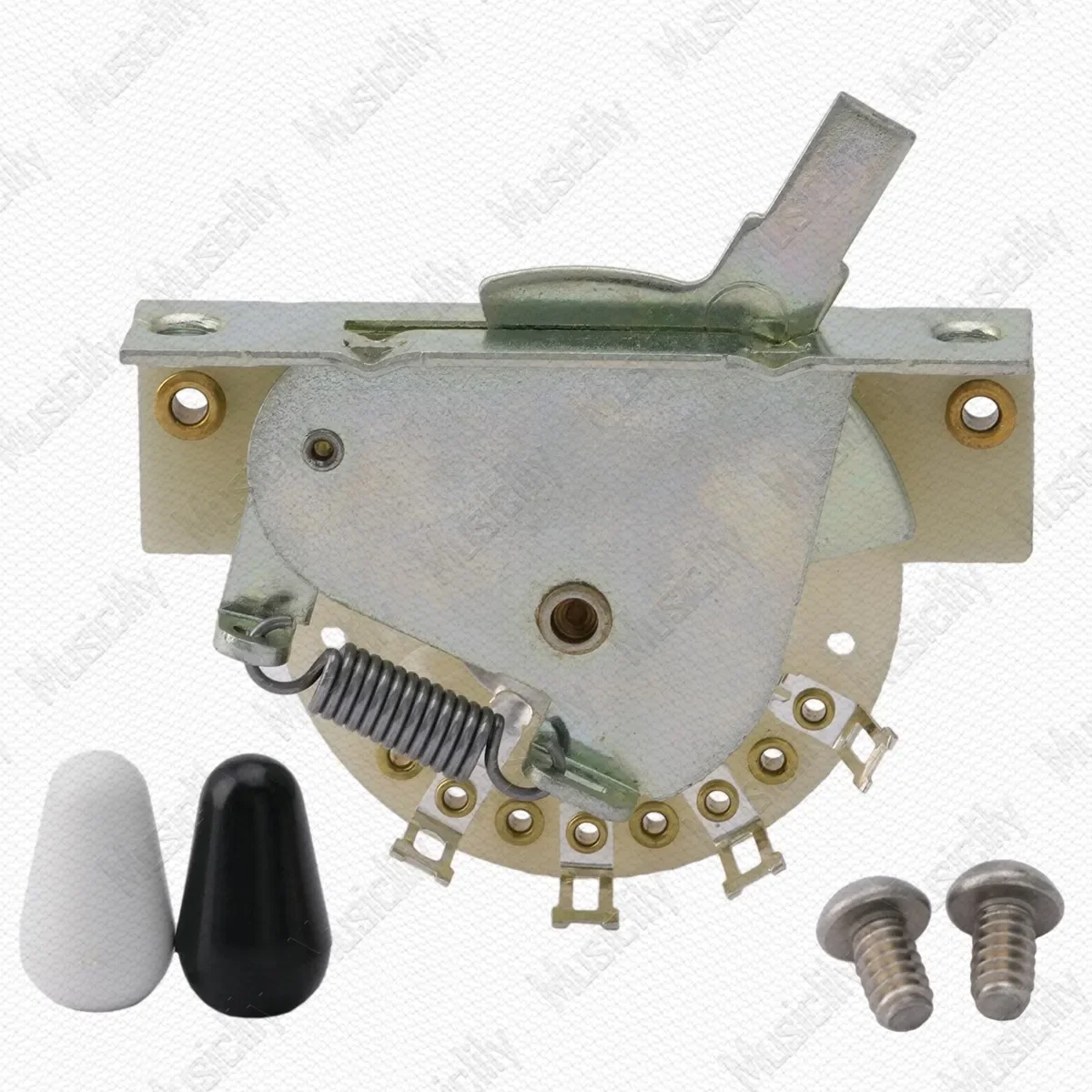 Interruptor de cuchilla selectora de pastilla CRL de 5/3 vías para guitarra eléctrica estilo ST