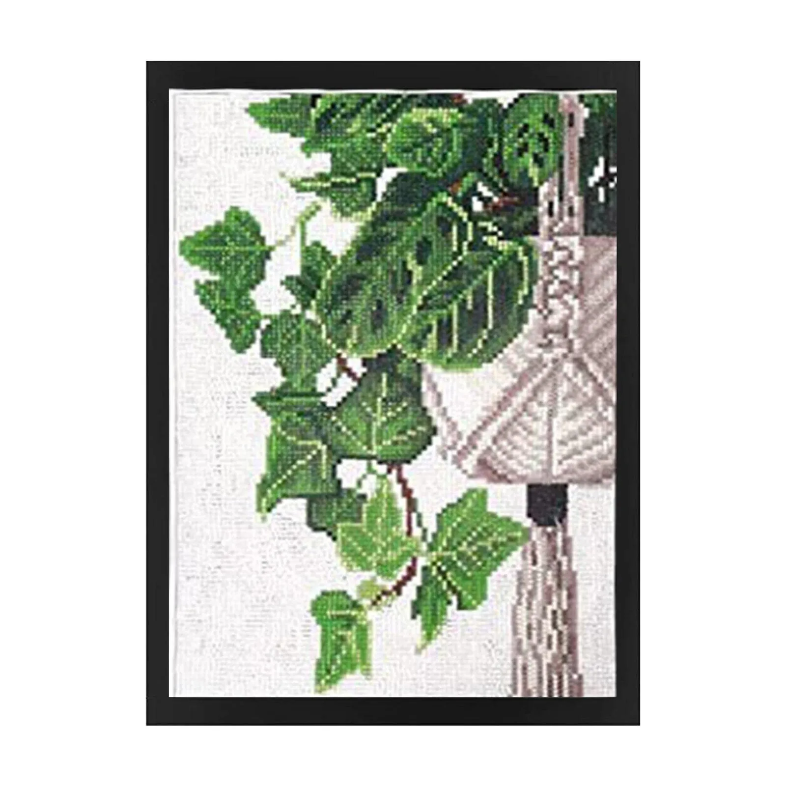 30x40cm Magnetic Photo Frame Diamond Art Frame Pvc Black Painting Pictures Certificates Display Frame Home Office Wall Decor