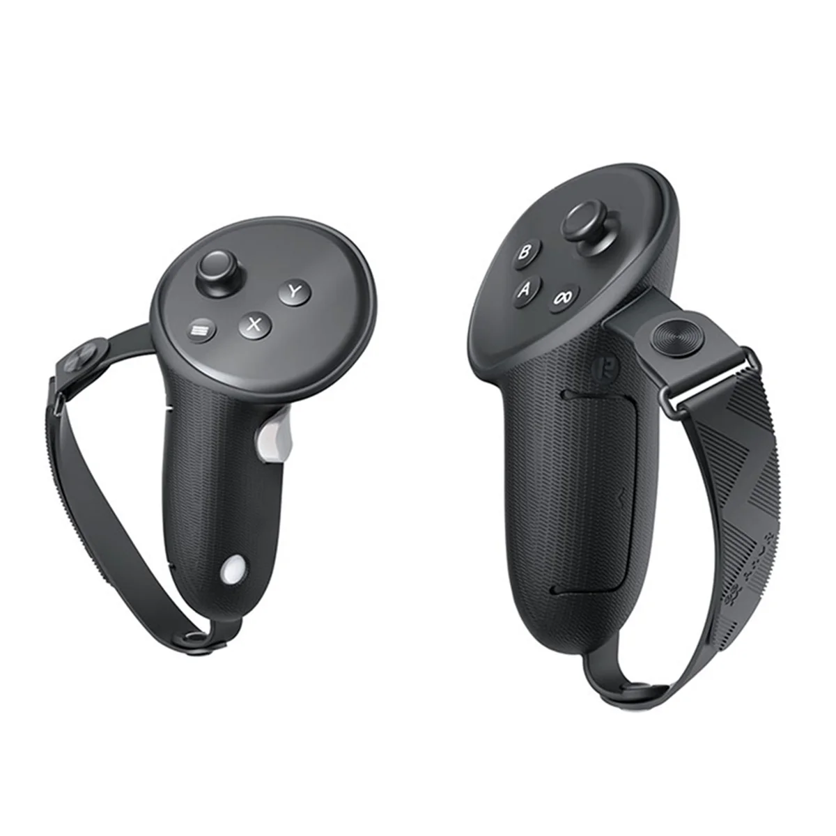 

Silicone Protective Cover with Knuckle Strap for 3 Controller Grips Handle Protector VR Accessories