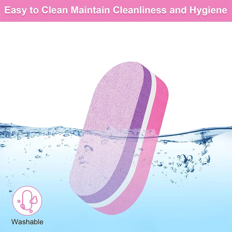 100/50 قطعة ملف الإسفنج الصغير مبرد أظافر كتلة مزدوجة اللون التلميع الرملي الملفات باديكير مانيكير أداة هلام لوازم اكسسوارات