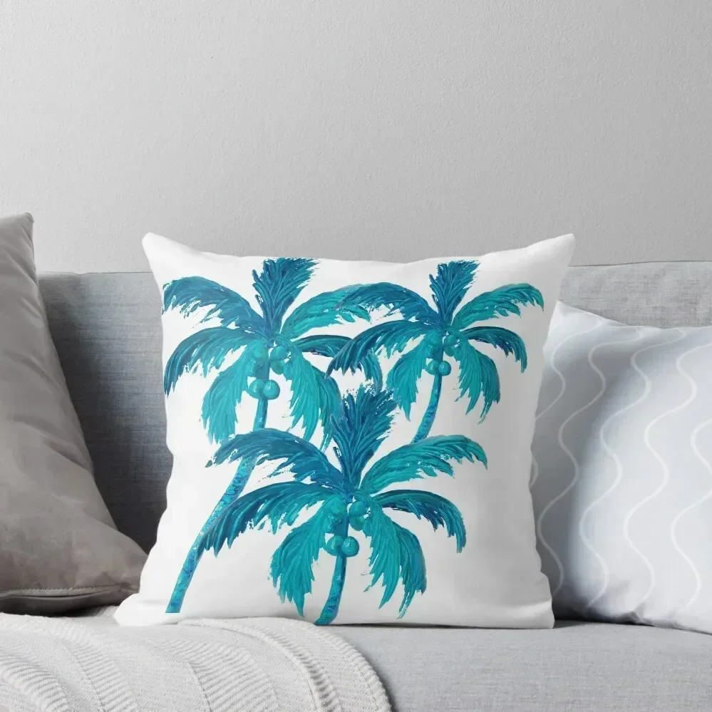 

Palm Trees Throw Pillow Sitting Cushion Luxury Sofa Cushions pillow