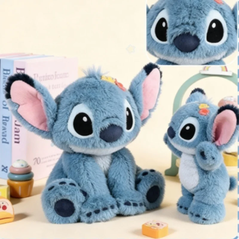 

Disney Licensed Stitch Plush Toy Cute Soft Fluffy Stuffed Animal Cartoon Lilo And Stitch Doll Birthday Gift For Girls Kids