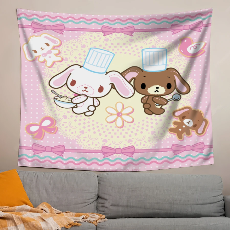 1PC Digital Printed Tapestry W - Wall Scroll Tapestry ulasan dan harga