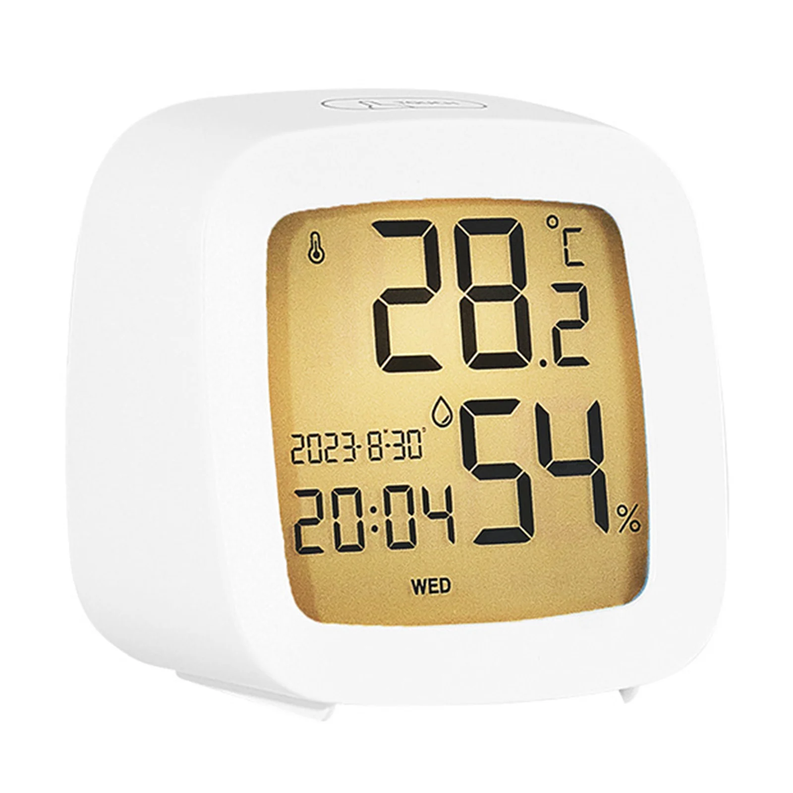 User Friendly Multifunctional Clock Temperature and Humidity Display Soft Backlight Enhance Your Everyday Living