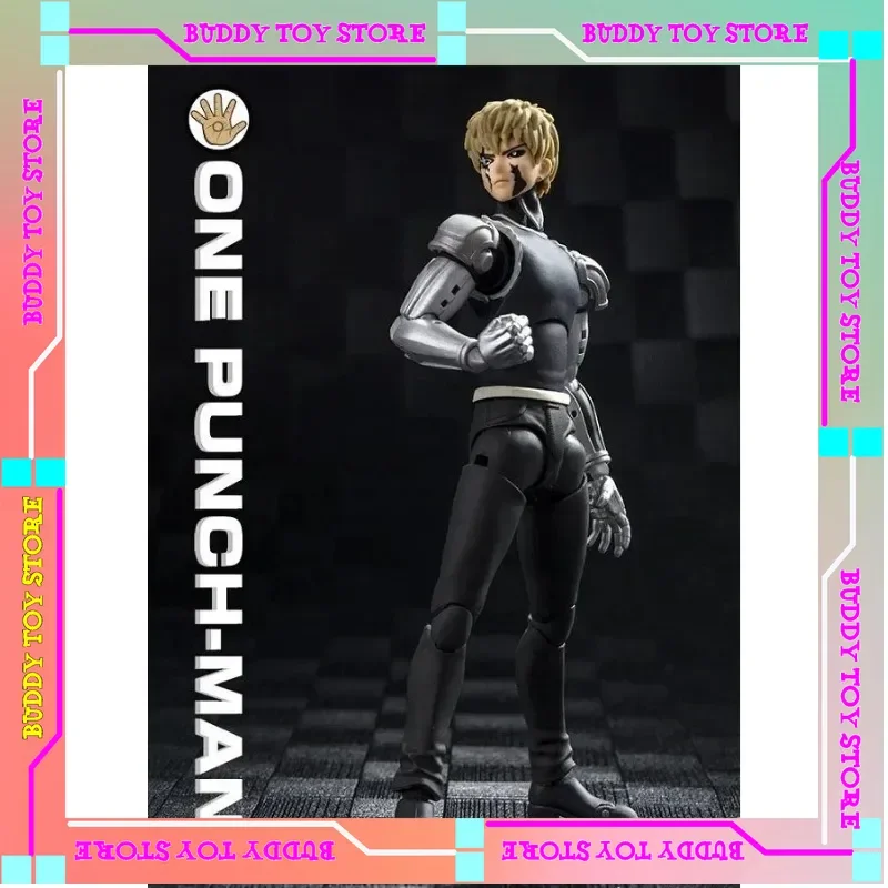 在庫あり GT モデル Greattoys ワンパンマンフィギュアゲノス悪魔サイボーグ SHF PVC アクションフィギュアアニメおもちゃギフト