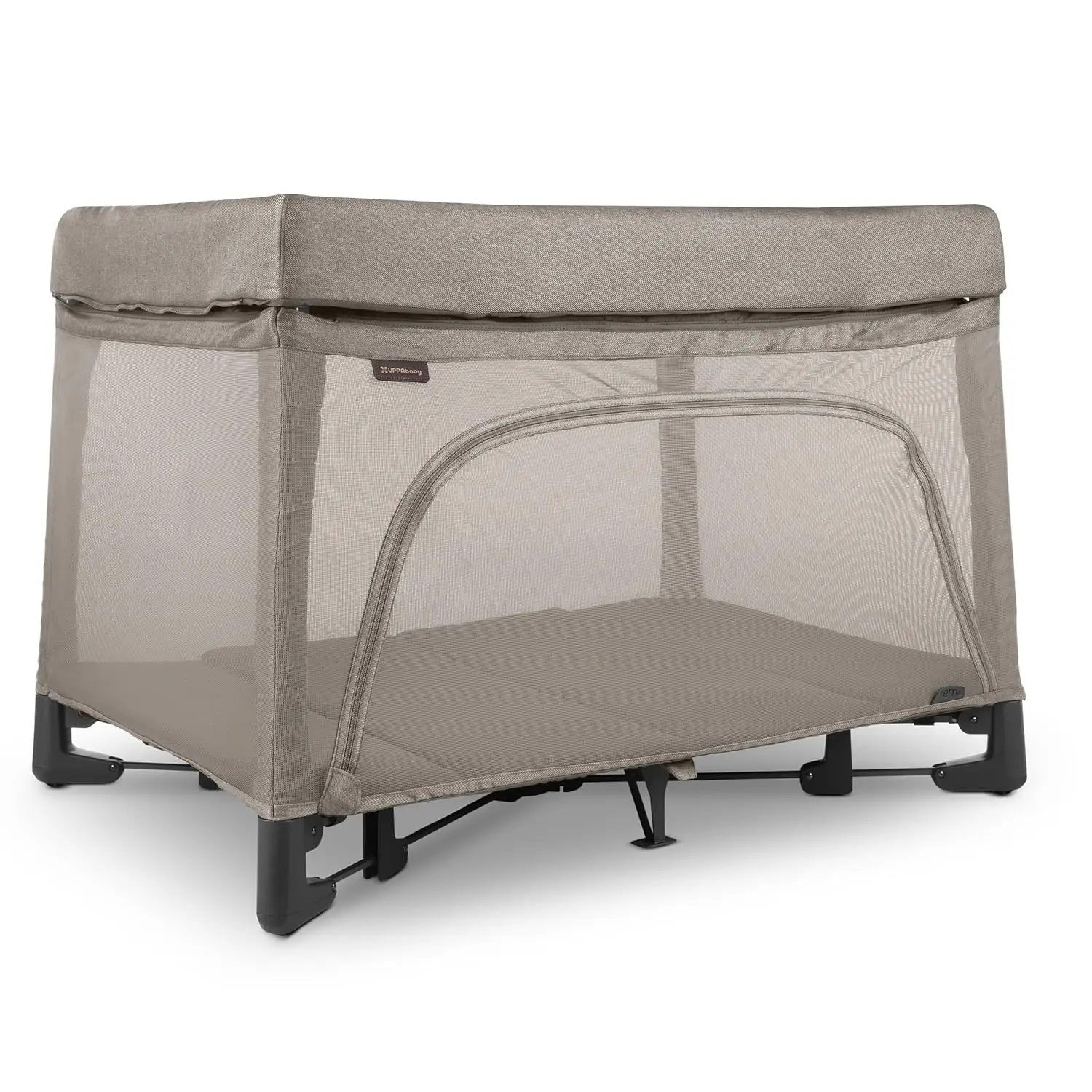 

Remi Playard | Deluxe 3-in-1 Portable Playard, Bedside Bassinet + Travel Crib| Mesh Bassinet, Mattress, Organic Cotton