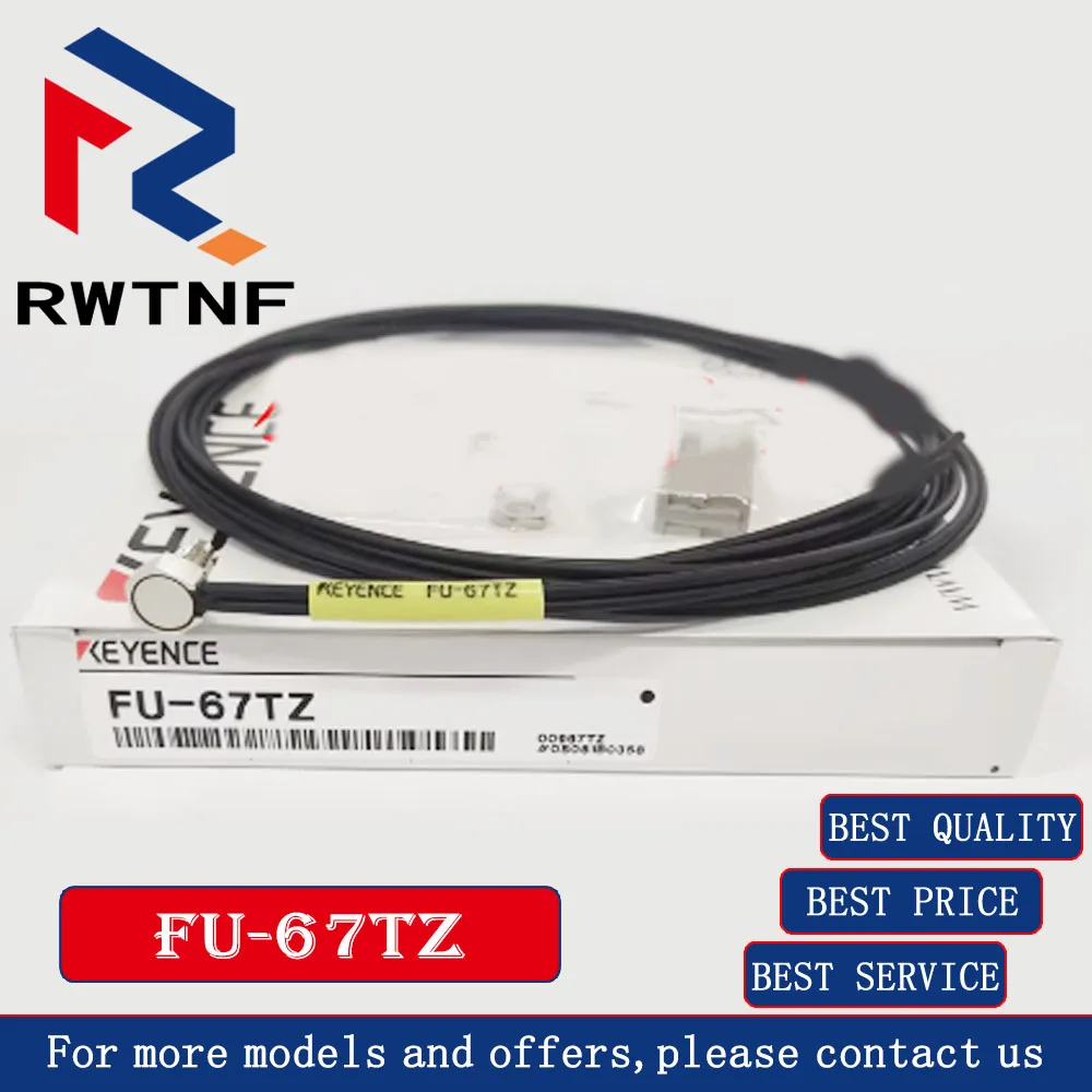 

Brand New Genuine FU-67TZ KEYENCE L-shaped M6 reflective fiber optic sensor, complete accessories, 100% original warehouse stock