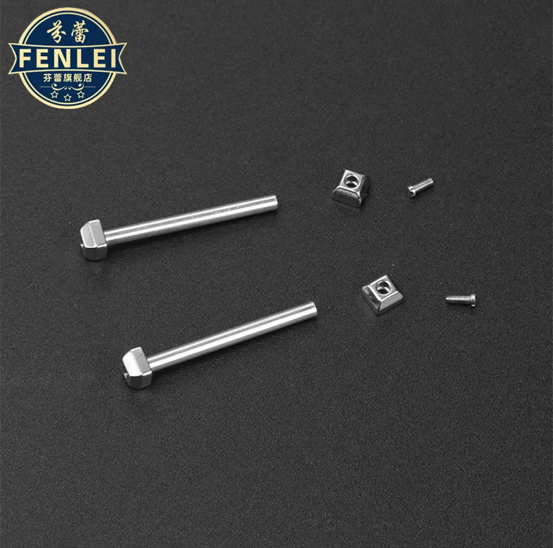 For Cartier PASHA Watch accessories belt stainless steel connecting rod Table ear Strap screw rod Fixed axis 16mm 18mm 20mm 22mm