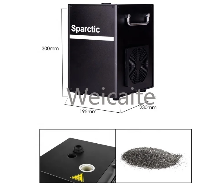 Groothandel DMX-rookmachine Indoor Cold Spark Special Effects-machine
