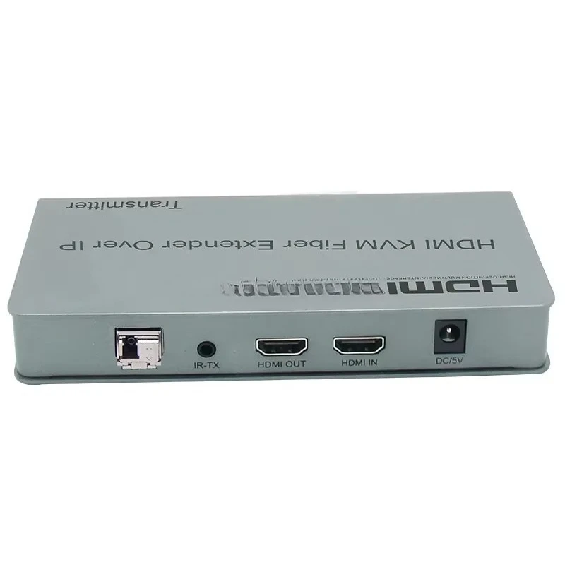 HDMI KVM Fiber Extender Over IP Support 20KM One to Multipoint 1080P HDMI Loop