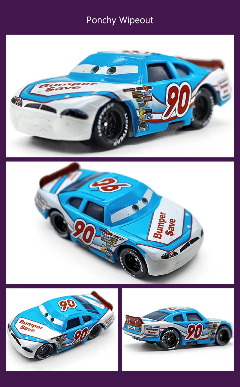 Spielzeugautos Piston Cup Racing Series Rennwagen McQueen Rusty Cornfuel Aiken Axler Chuck Armstrong Legierungs-Spielzeugauto Kindergeschenk – Detail 22