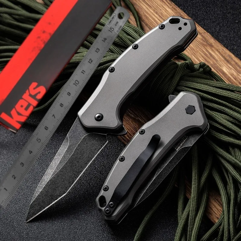 

Kersh Folding Knife KS1776T Classic Grey CNC Outdoor Camping Knife