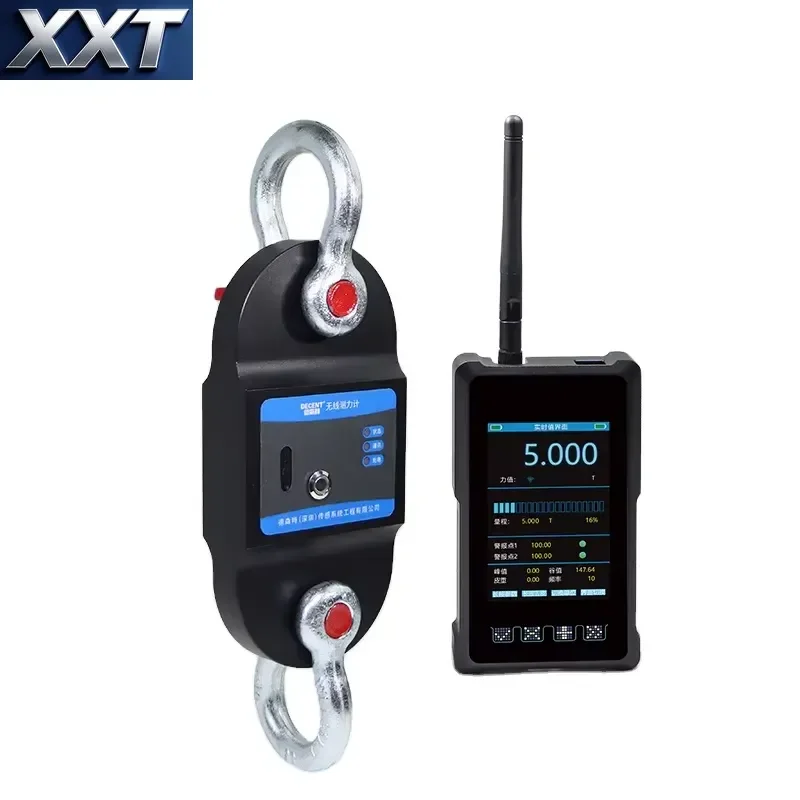 XXT Wireless Auto Physical Chassis Dynamometer Force Measuring Instruments Tension Digital Force Gauge Load Cell Indicator
