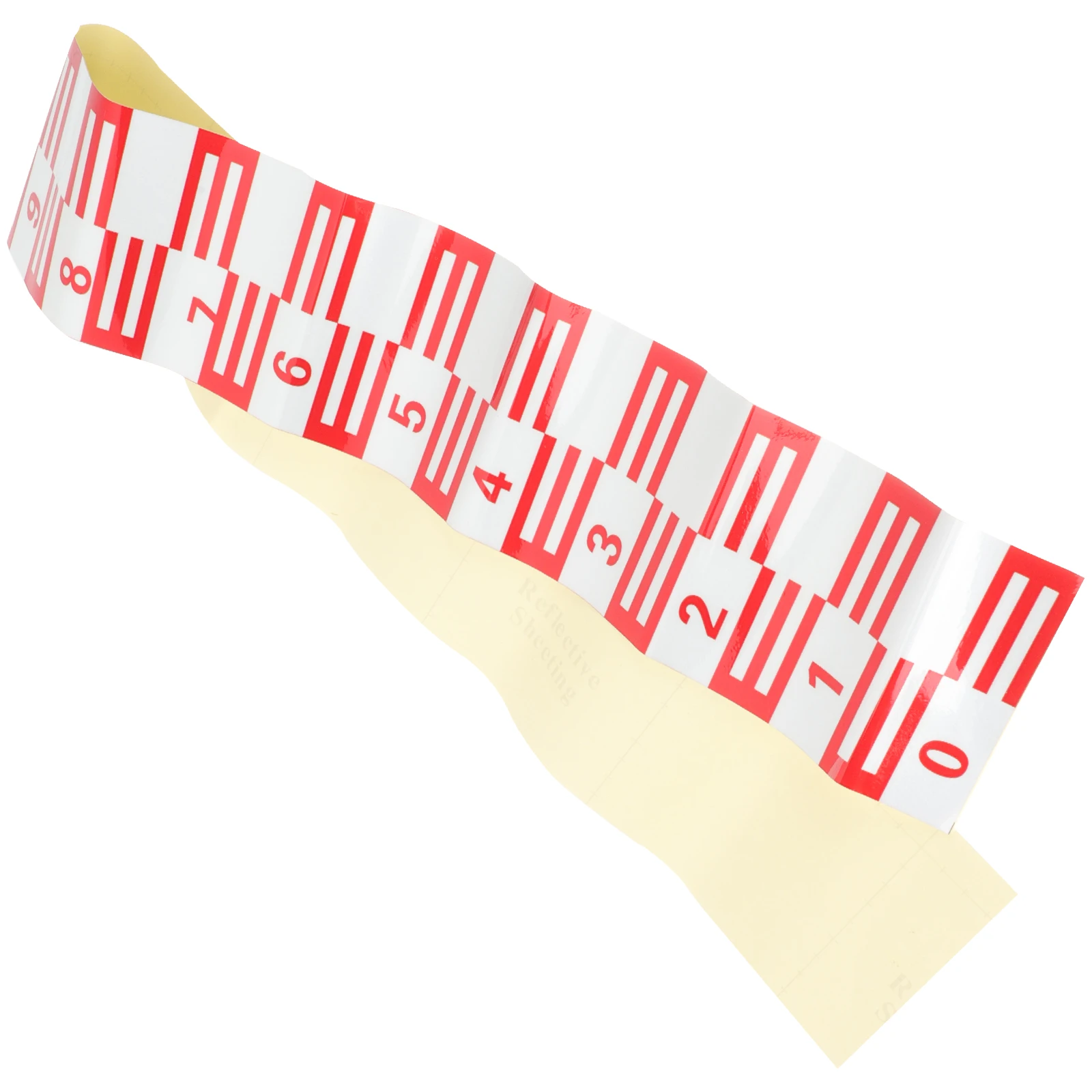 

For Pond Self-Adhesive Reflective Sticker Measuring Tool Swimming Pool Accessories Level Indicator Shortage Reminder