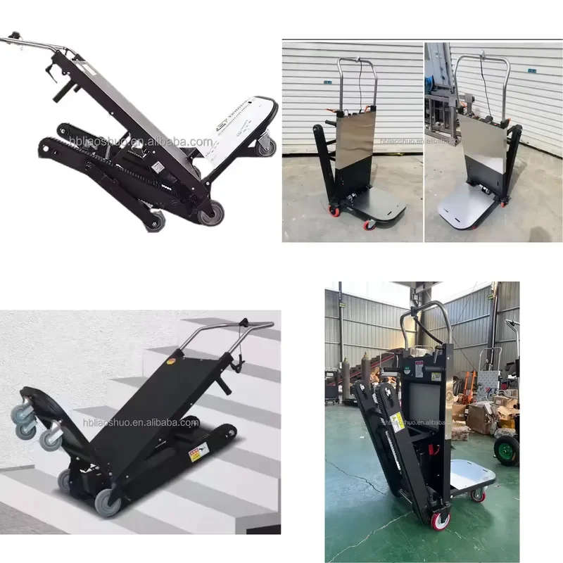 

Electric Hand Trucks Stair Lift for Climbing Stairs Trolley Electric Powered Stair Climber