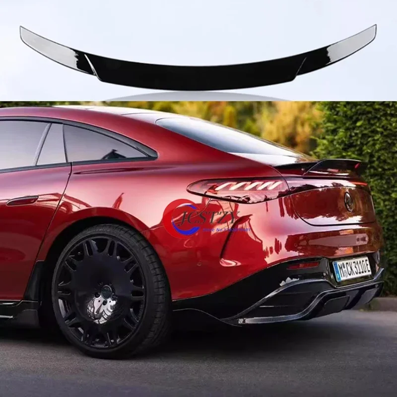 For Mercedes Benz  EQS EQE 350 450+ 2022 2023+ Spoiler ABS Rear Trunk
