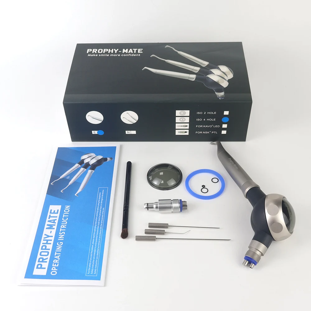 4Hole Dental Prophy-Mate Oral Hygiene Polisher Air Flow Polishing Gun Air Water Polisher High Quality Dentistry Tools