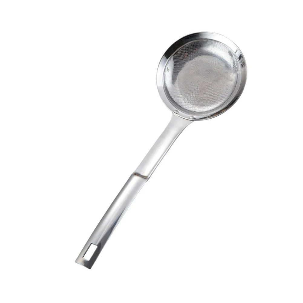 Soymilk Machine Accessory Fine Mesh Spoon 304 Stainless Steel Material Easy To Use Design Silver For Kitchen Use