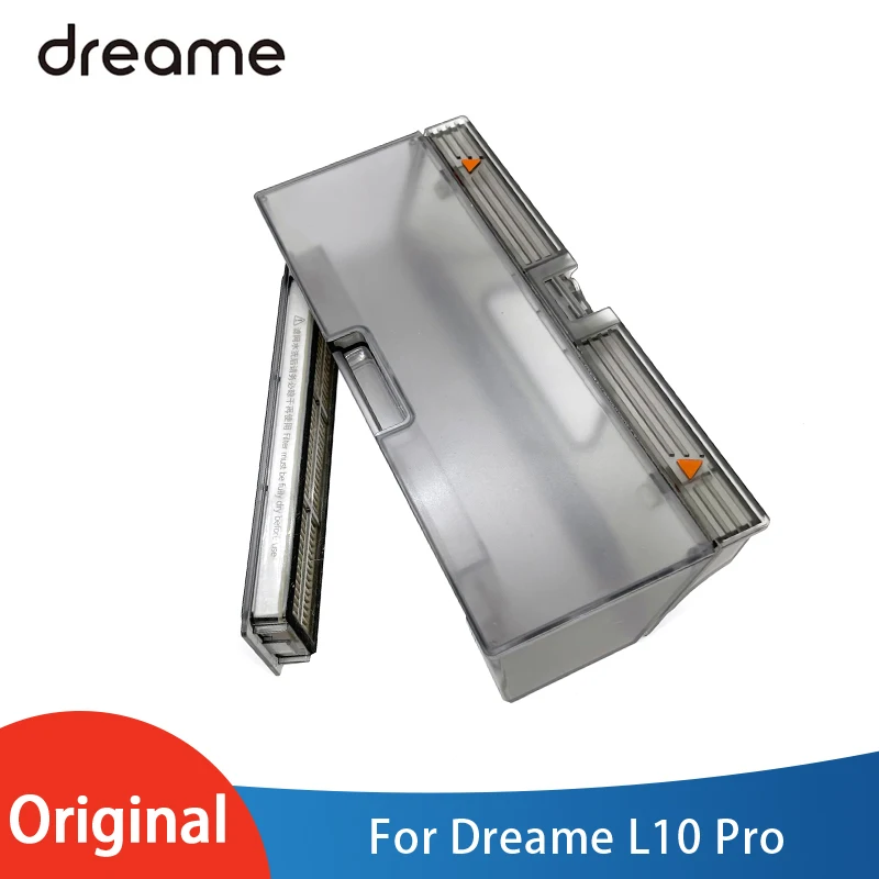 Original Dust Box Spare Parts For Dreame Bot L10 Pro & D9 / D9 Pro / D9 Max Robot Vacuum Cleaner Dust Bin Accessories