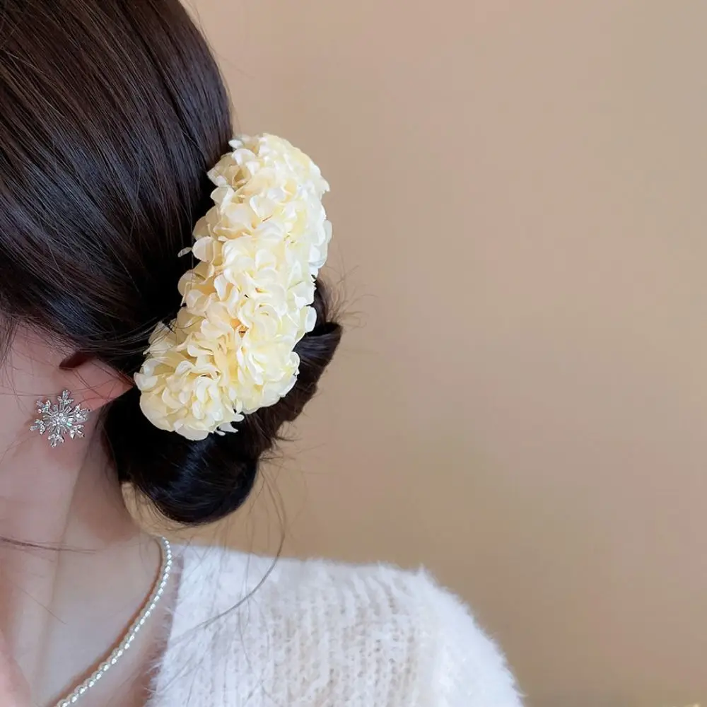 

Elegant Sweet Flower Hair Stick Fairy Bohemian Thai Hairpin Hair Fork Simulation Flower Chinese Style Side Clip Bridesmaid