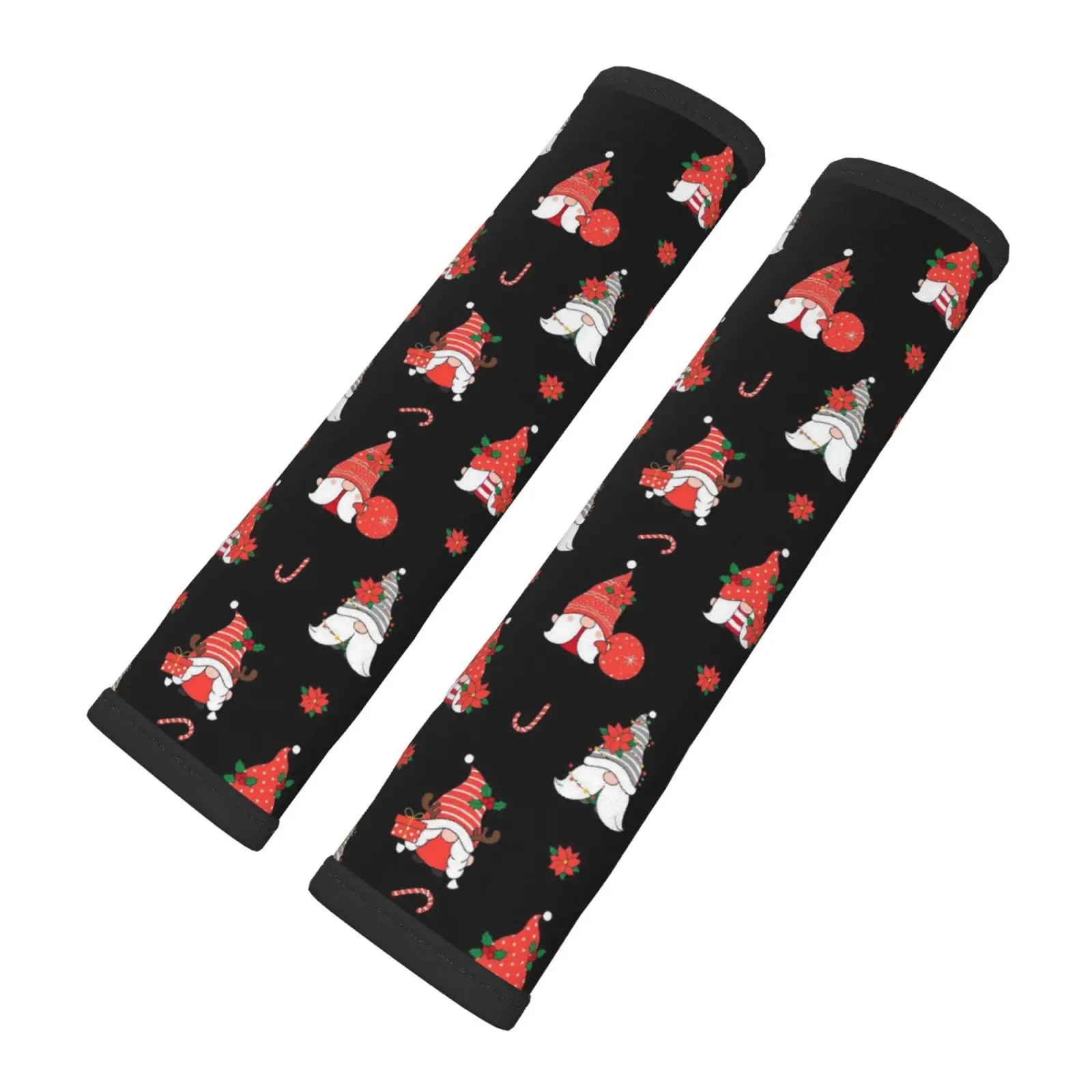 Santa Claus's Beard Car Seat Belt Cushion 2-piece Set Shoulder Protection Comfortable Seat Belt Shoulder Strap Luggage Strap