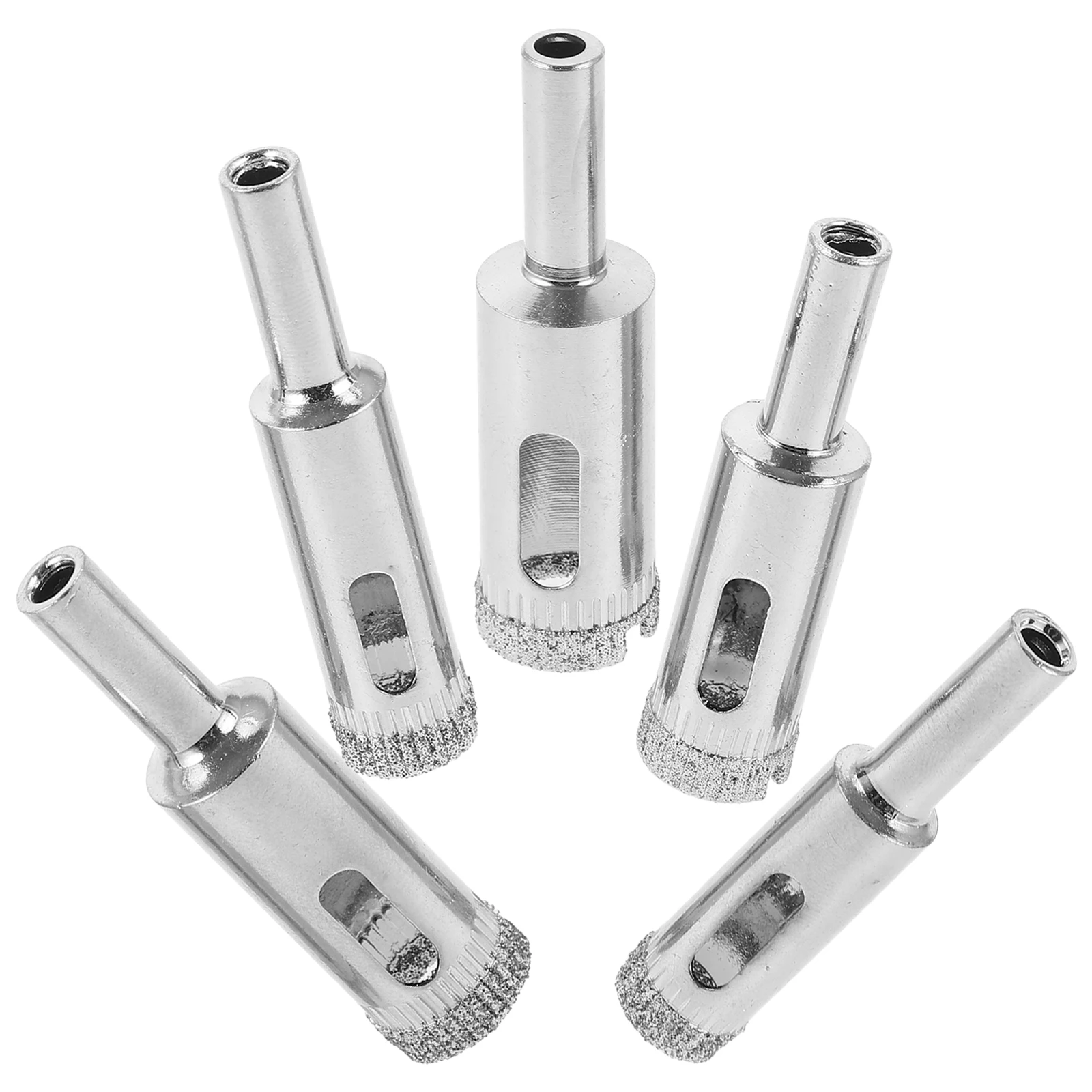 

5pcs Drill for Glass Ceramic Marble Concrete Straight Handle Precision Eccentric Drill Bits For Drilling Holes Metal Bit Tool