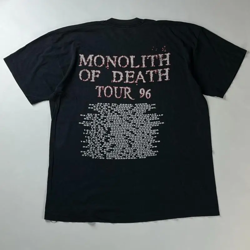 1995 Cannibal Corpse “Monolith of Death Tour ’96–’97” Vintage Tee