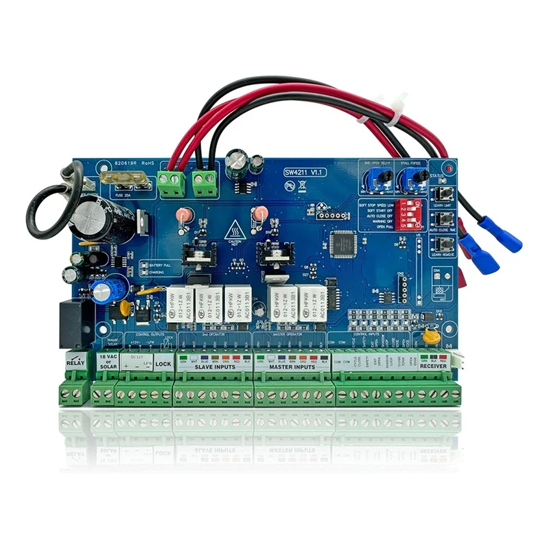 R4211 Control Board Replacement For Swing Door Openers FM500/FM502, MM560/MM562, Single/Dual Replacement Control Board