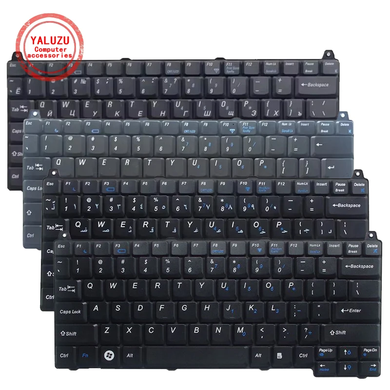 US/UK/RU/AR English/Russian/Argentine NEW Laptop Keyboard For Dell Vostro 1310 1320 1350 1510 2510 M1310 M1510 PP36S