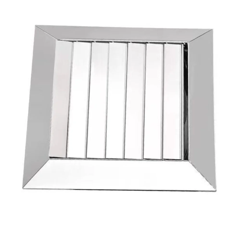 Adjustable Square Grille Louvers Stainless Steel Finish for Consistent Functionality Residential Installations
