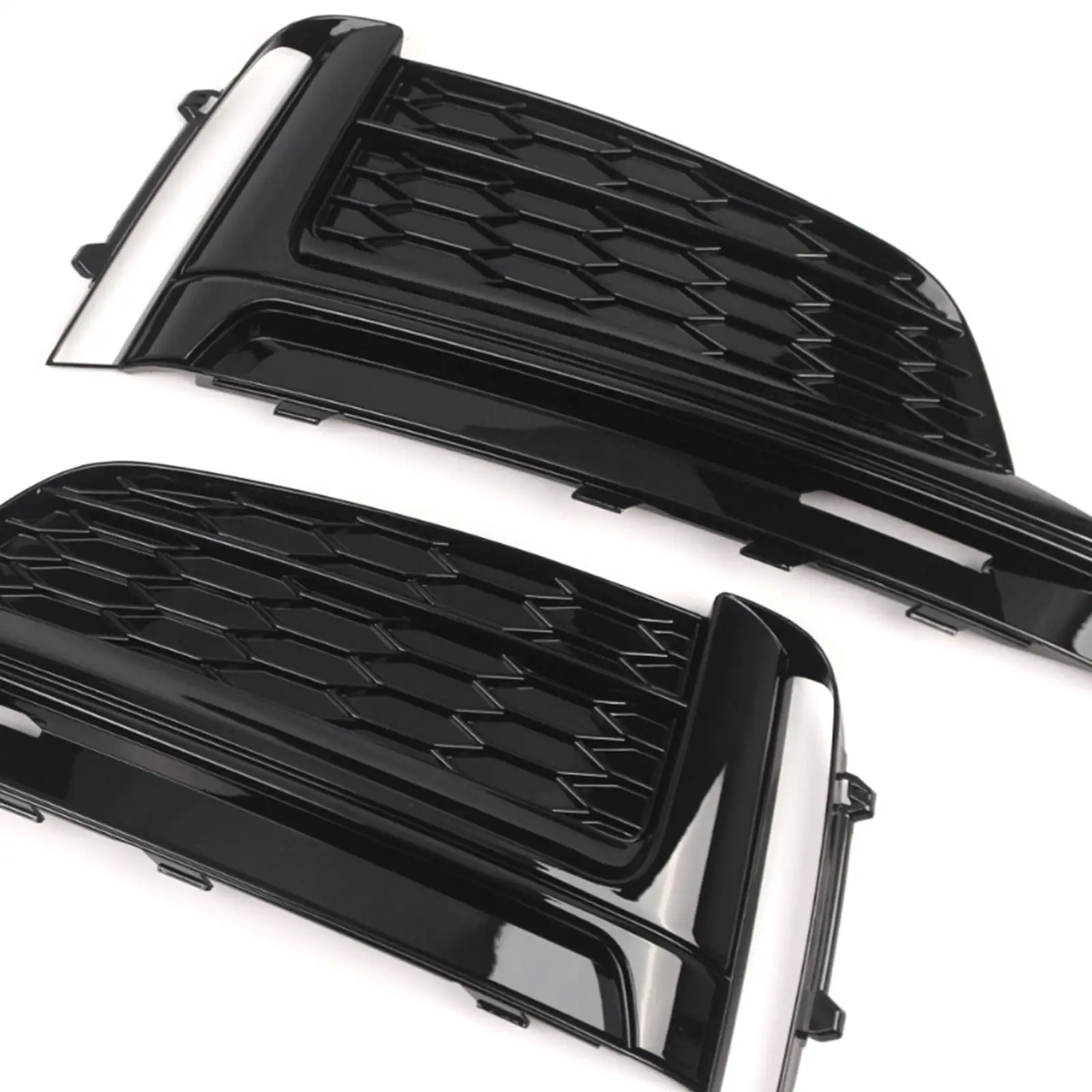 شبكات مصابيح الضباب للسيارة استبدال المصد الأمامي المباشر لسيارة أودي A5 S-line 2016 2020 مادة PP سهلة التركيب #5